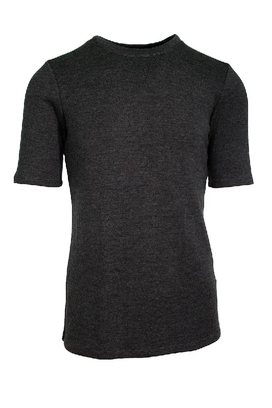 250 Men's Merino Short Sleeve T-Shirt First One - Dark Mel Grey