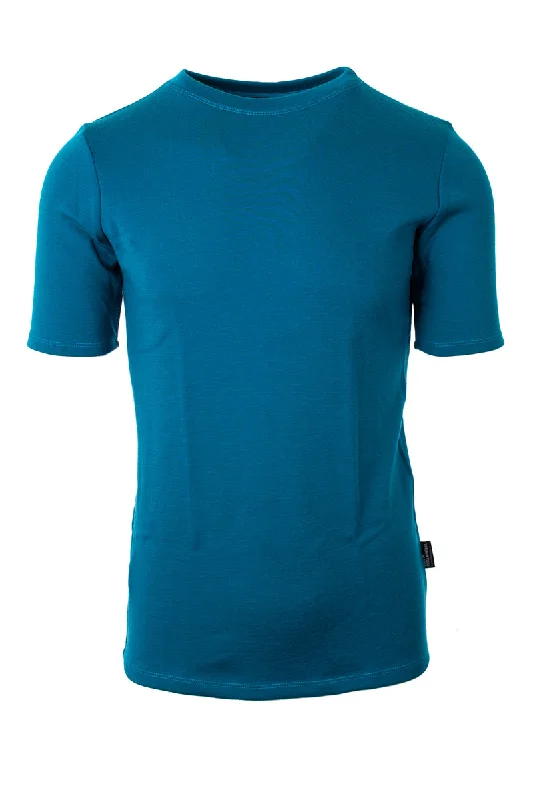 250 Men's Merino Short Sleeve T-Shirt First One - Dark Turquoise