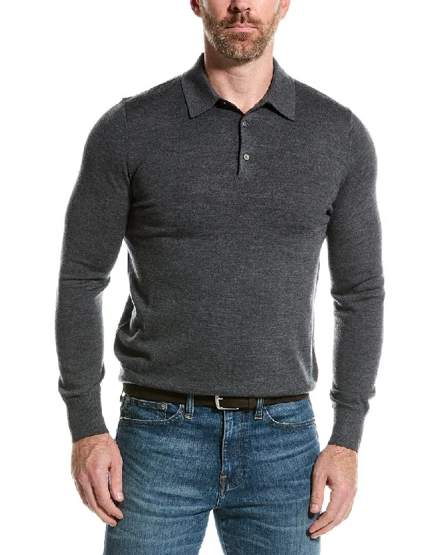 Brooks Brothers Wool Polo Sweater