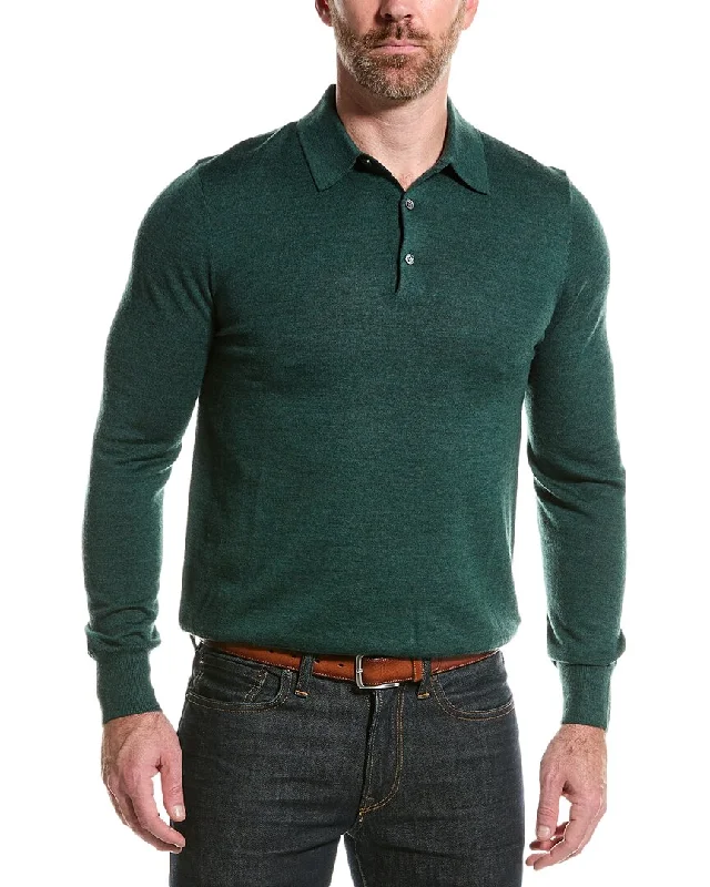 Brooks Brothers Wool Polo Sweater