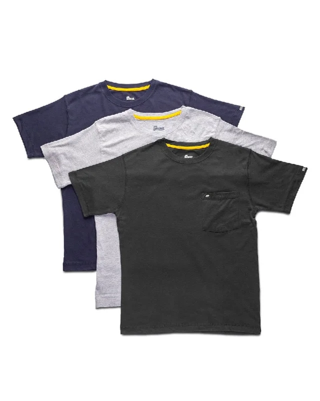 Performance Short Sleeve Pocket T-Shirt 3-Pack