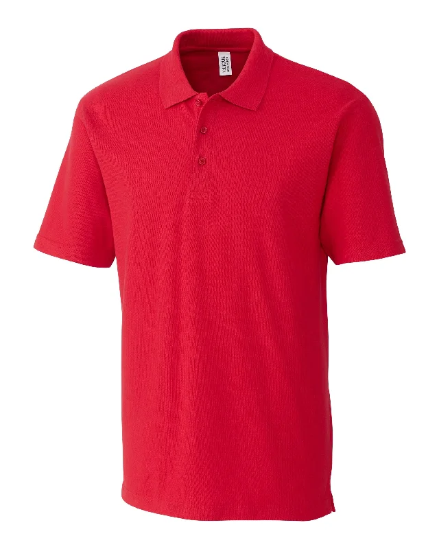 Clique Addison All Cotton Pique Short Sleeve Mens Polo