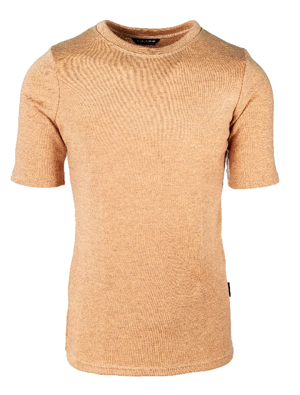 250 Men's Merino Short Sleeve T-Shirt First One - Cane Sugar