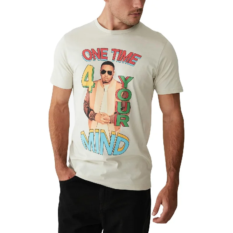 Cotton On Mens Cotton Short Sleeve Graphic T-Shirt