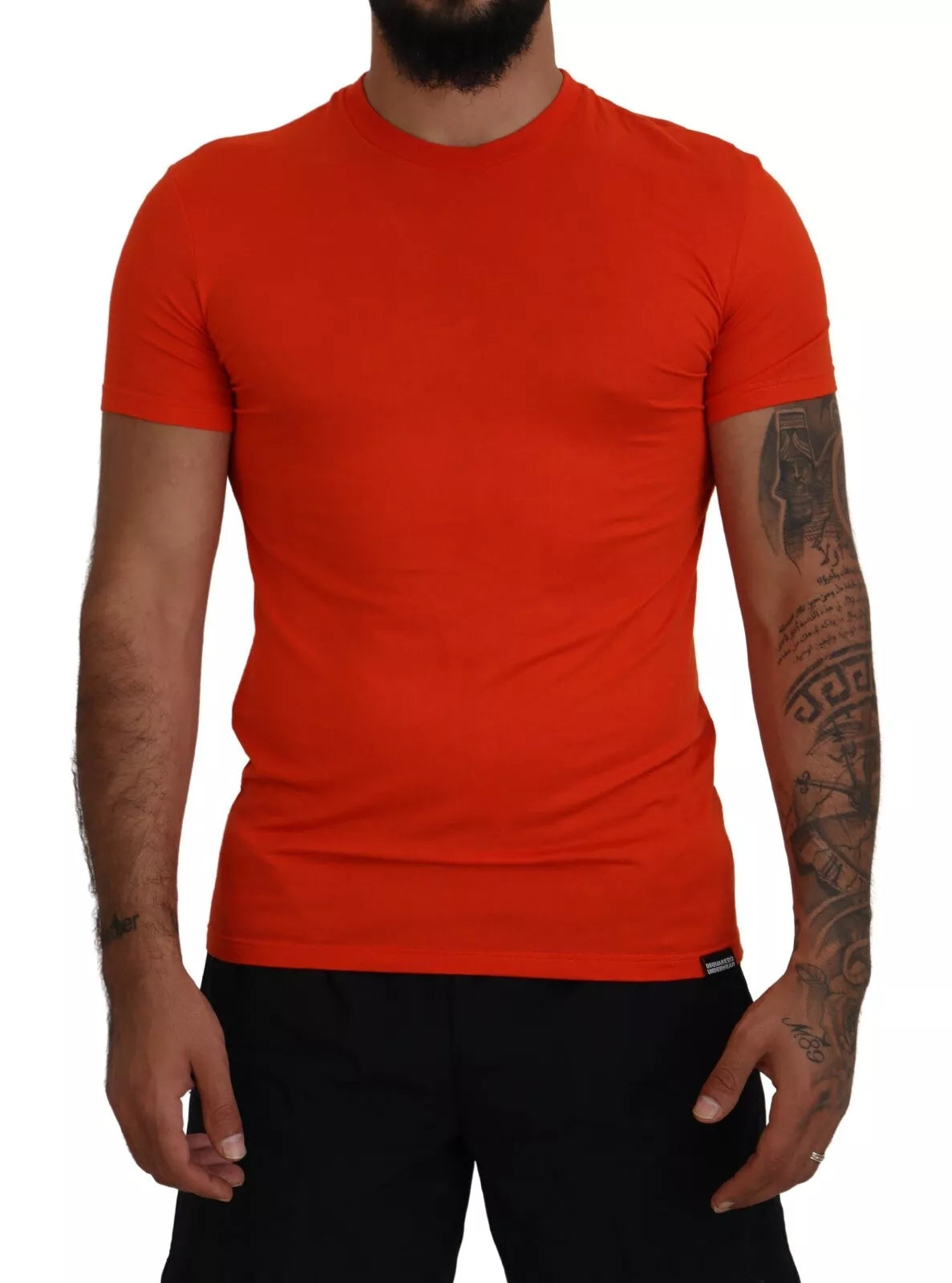 Dsqua²  Modal Short Sleeves Crewneck Men's T-shirt