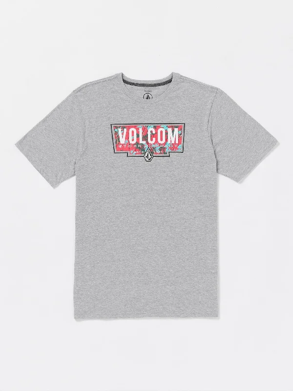 Fill Up Short Sleeve Tee - Heather Grey