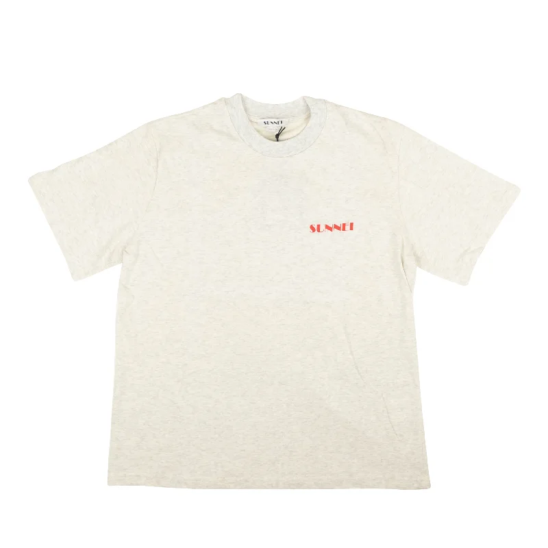 Gray & Red Logo Short Sleeve T-Shirt