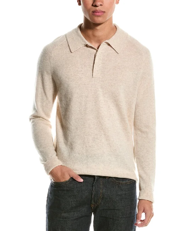 Magaschoni Cashmere Polo Sweater