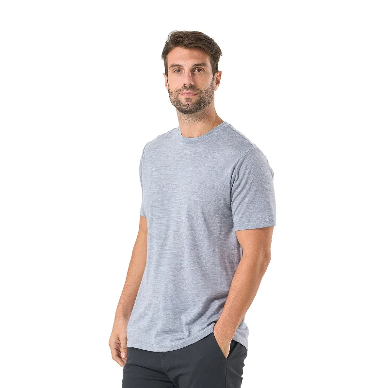 Men's Merino 200 Short Sleeve T-Shirt Grey Heather