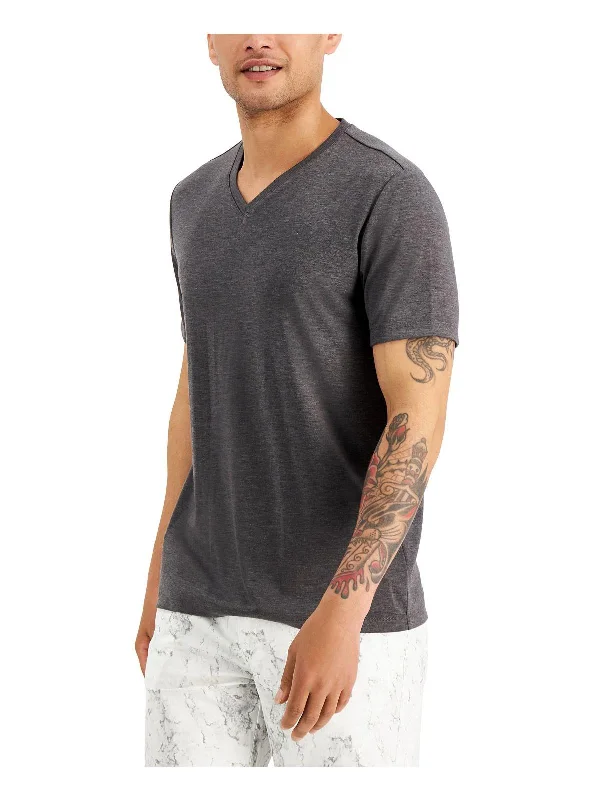 Mens Knit Short Sleeves T-Shirt