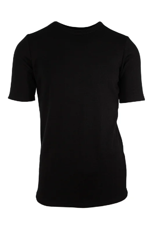 250 Men's Merino Short Sleeve T-Shirt First One - Black