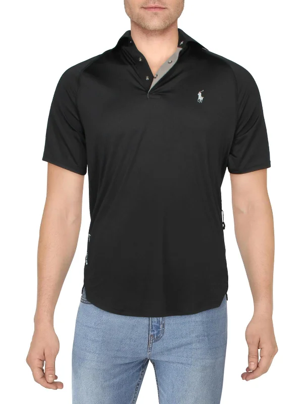 Mens Moisture Wicking Short Sleeve Polo