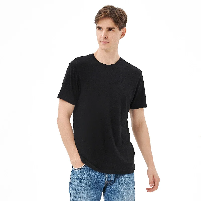 Men's Merino 150 Classic Short Sleeve T-Shirt Black