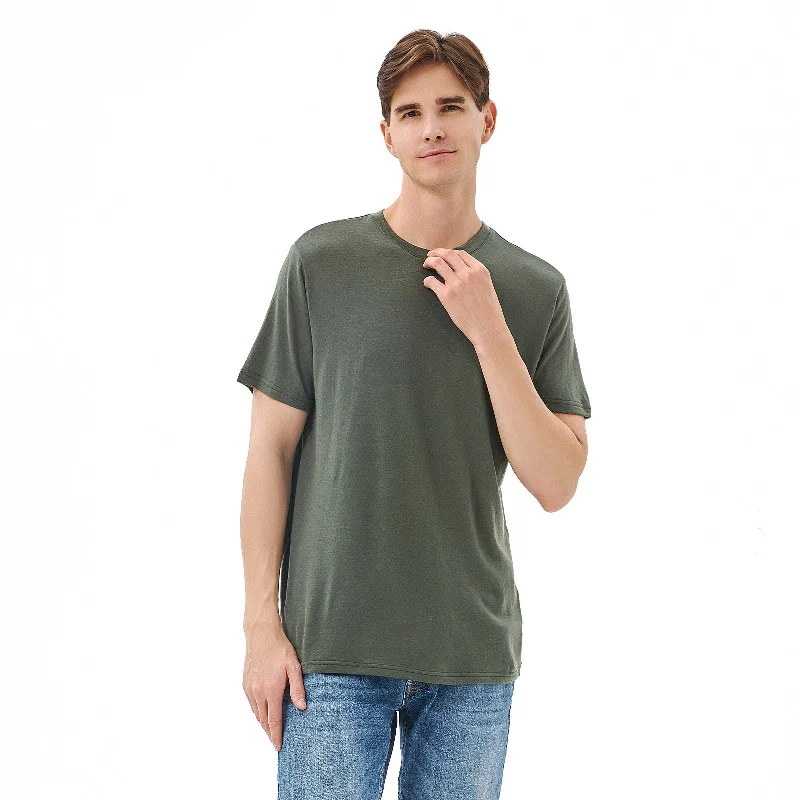 Men's Merino 150 Classic Short Sleeve T-Shirt Olive Green