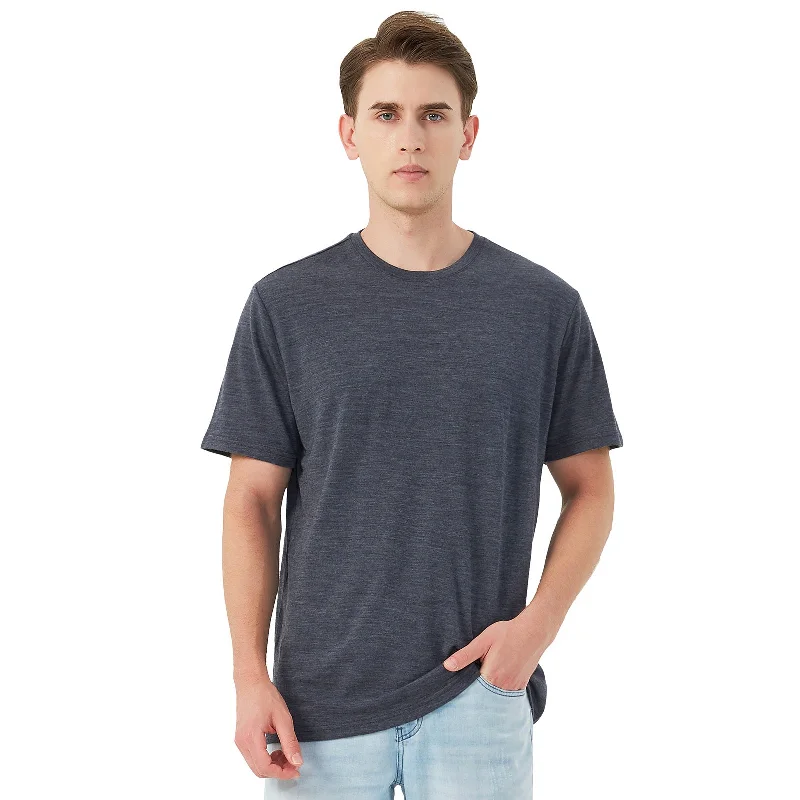 Men's Merino 170 Classic Short Sleeve T-Shirt Gray