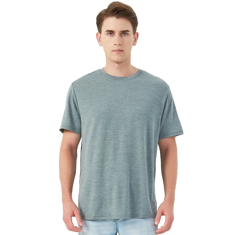 Men's Merino 170 Classic Short Sleeve T-Shirt Gray