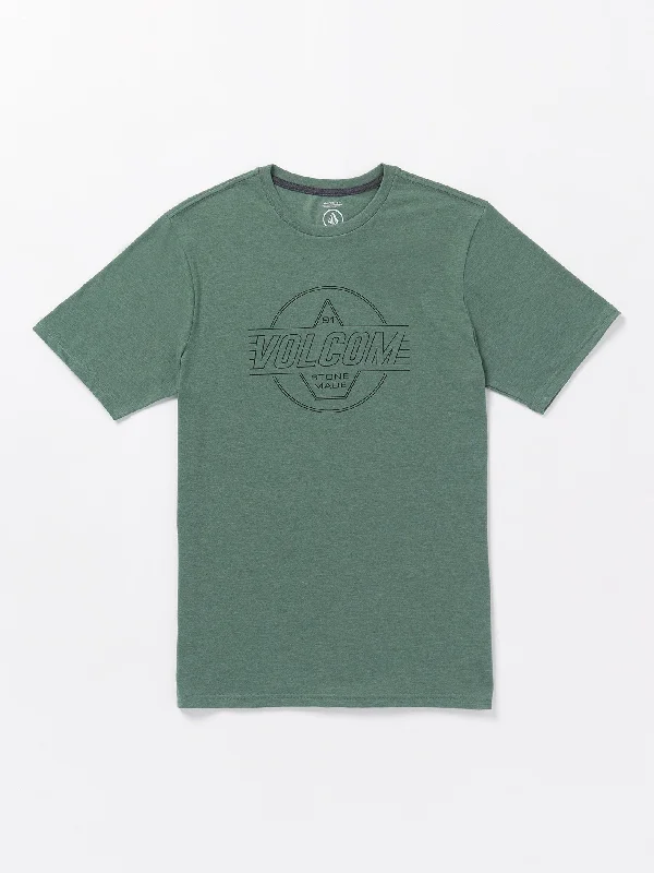 Stone Liner Short Sleeve Tee - Fir Green Heather