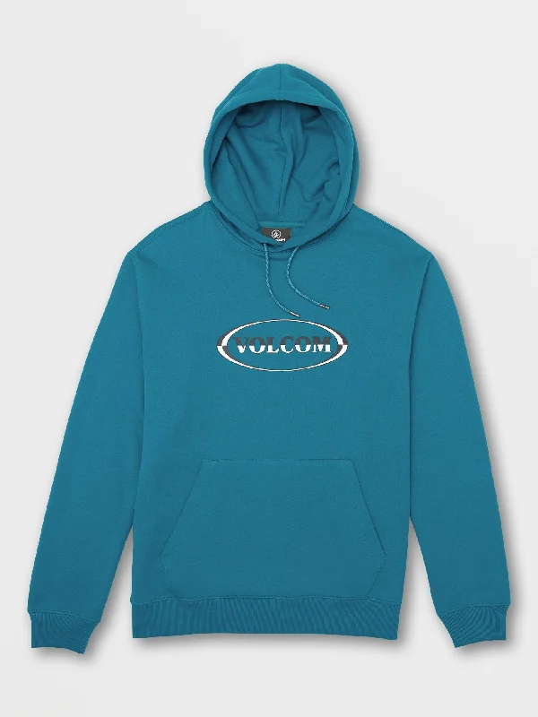 Strike Hood Pullover Sweatshirt - Ocean Teal