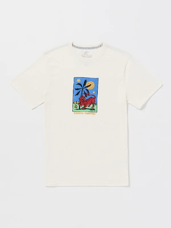 Tarot Tiger Fty Short Sleeve Tee - Off White