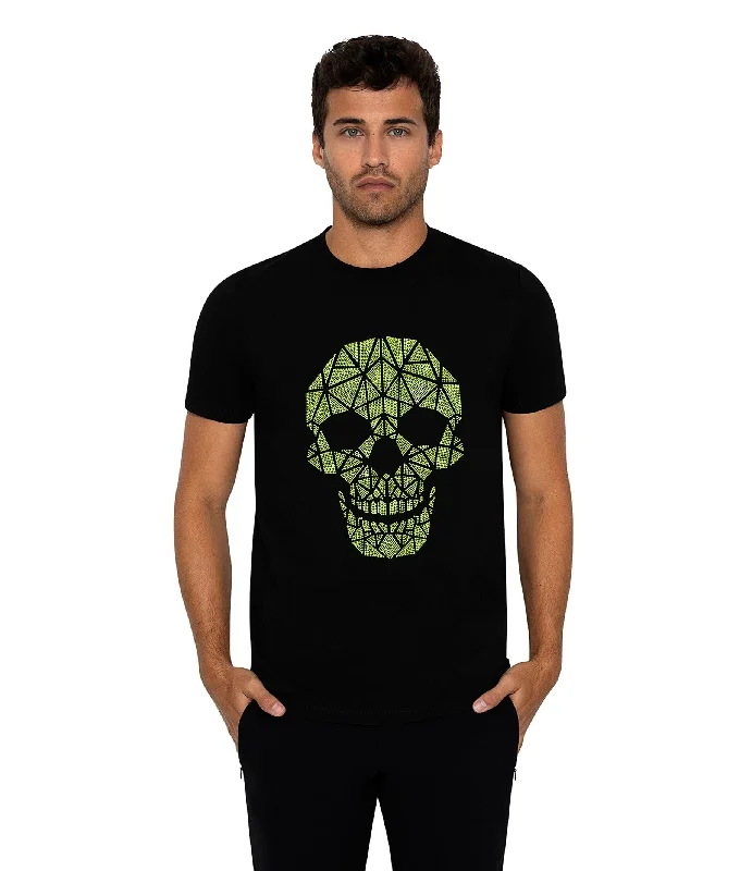 Bertigo Stretch Short-Sleeve Tshirts | DAMON BLACK T-SHIRT