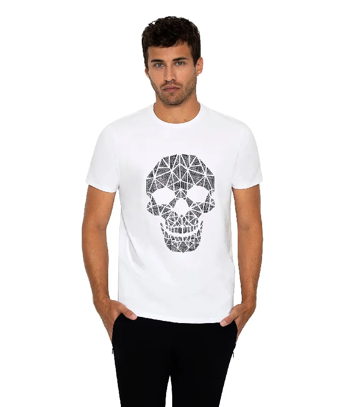 Bertigo Stretch Short-Sleeve Tshirts | DAMON WHITE T-SHIRT