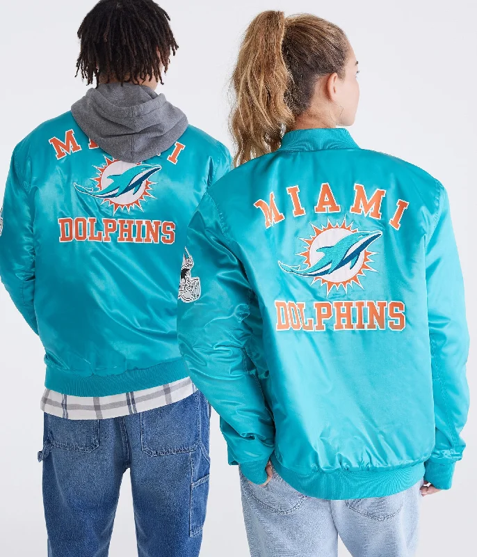 Aeropostale Miami Dolphins Bomber Jacket