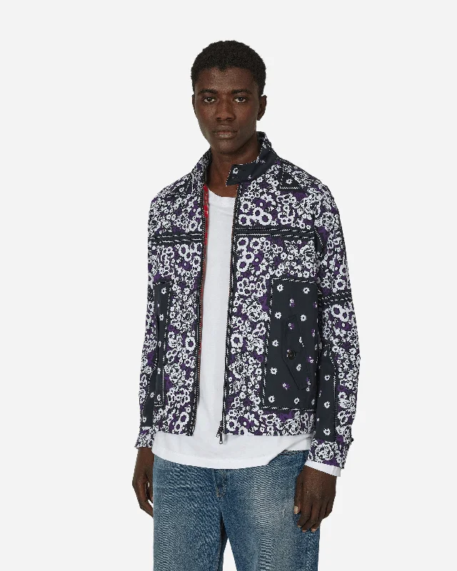 NÒMARYTHM TEXTILE G4 Bandana Jacket Dark Navy