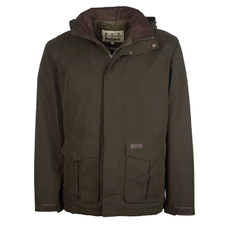 Barbour Brockstone Jacket Dark Olive