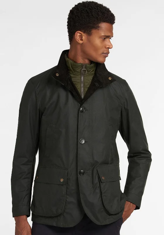 Barbour Century Wax Jacket, Sage