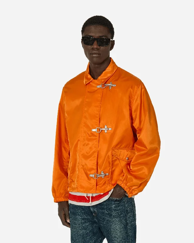 Nylon Hooks Jacket Orange