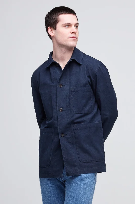 Men's Chore Jacket - Dark Navy