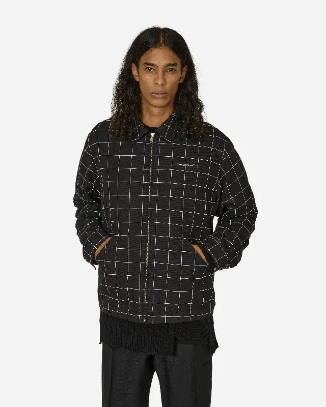 Grid Jacket Black