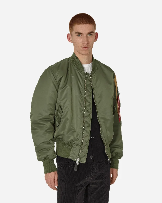 fragment design x Alpha Industries Nylon MA-1 Jacket Khaki