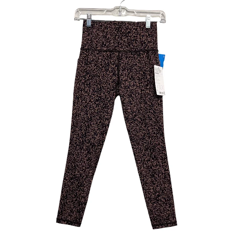 Athletic Leggings By Athleta In Animal Print, Size:Xs