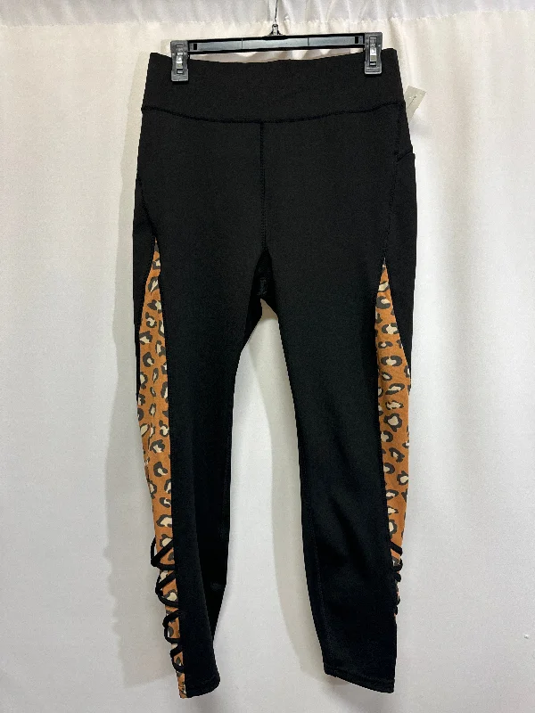 Athletic Leggings By Cmf In Animal Print, Size: Xl