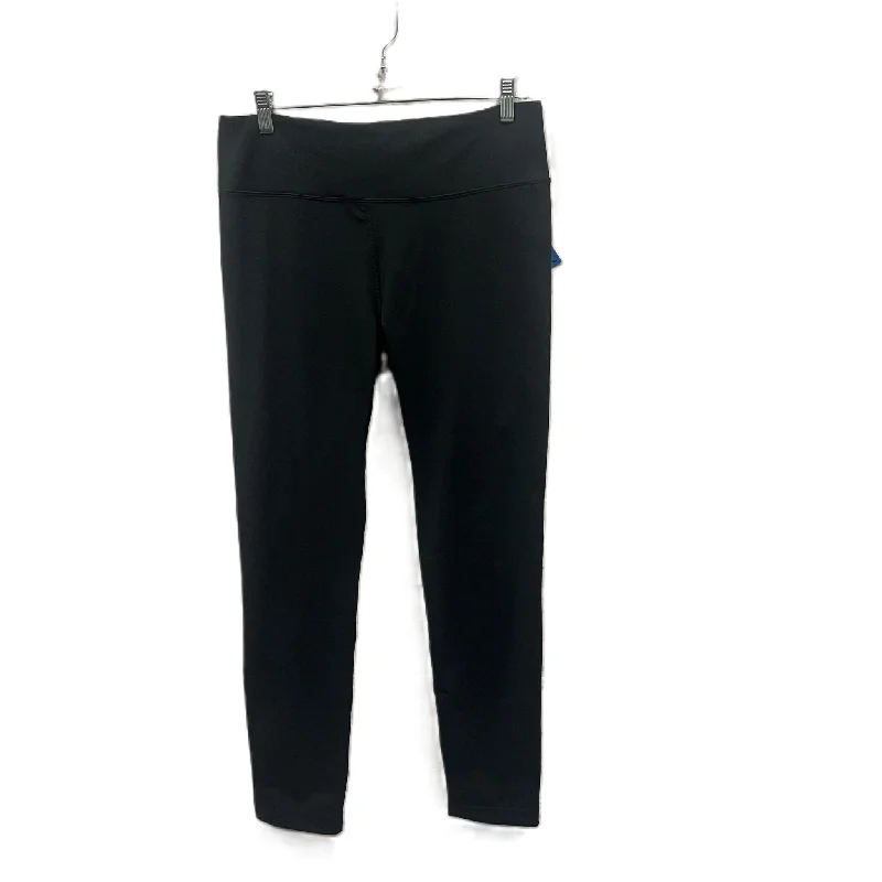 Athletic Leggings By Columbia In Black, Size: L