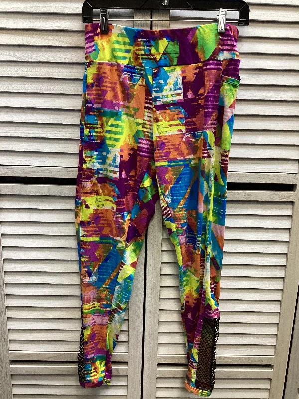 Athletic Leggings By Eye Candy In Multi-colored, Size: 1x