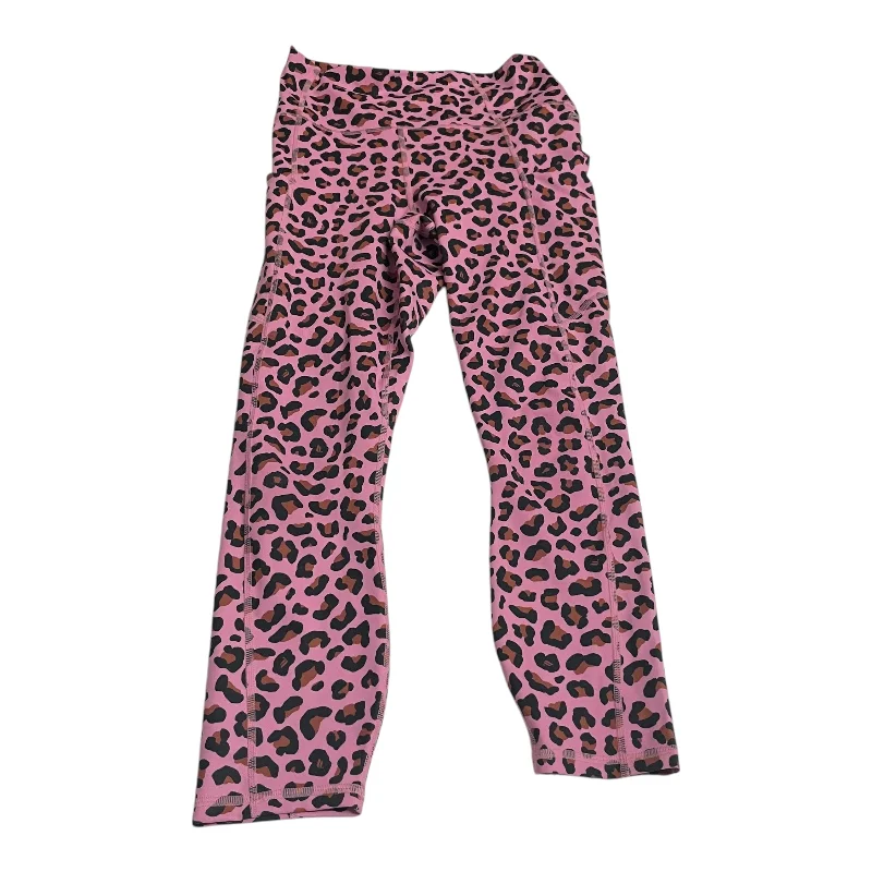 Athletic Leggings By Fabletics In Animal Print, Size: Xs