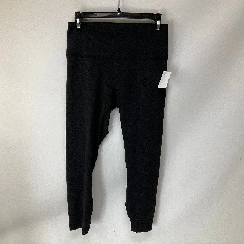 Athletic Leggings By Lululemon In Black, Size: 8