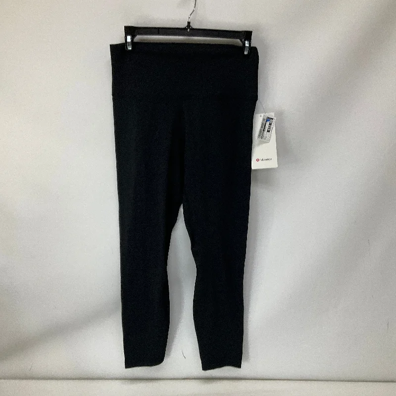 Athletic Leggings By Lululemon In Black, Size: 8