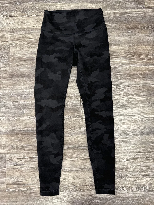 Athletic Leggings By Lululemon In Camouflage Print, Size: 6