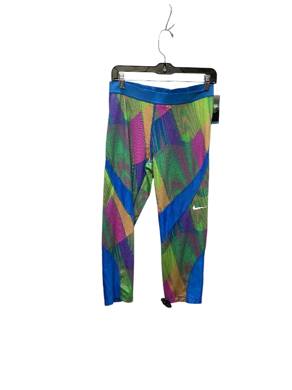 Athletic Leggings By Nike Apparel In Multi-colored, Size: Xl