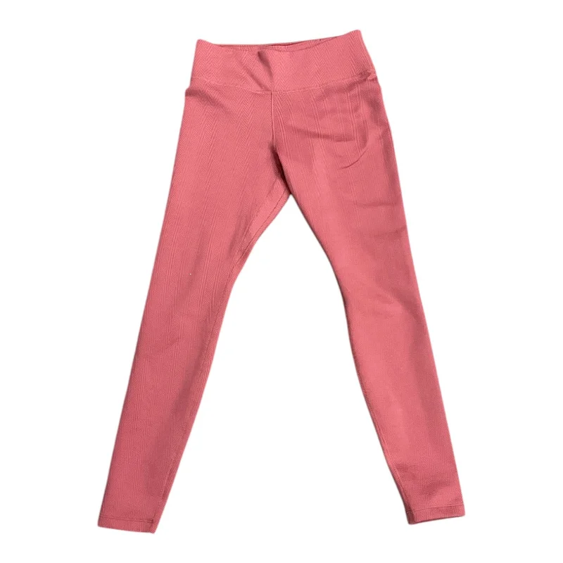 Athletic Leggings By Nike In Pink, Size: S