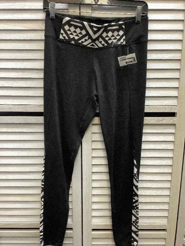 Athletic Leggings By Pink In Black & White, Size: S