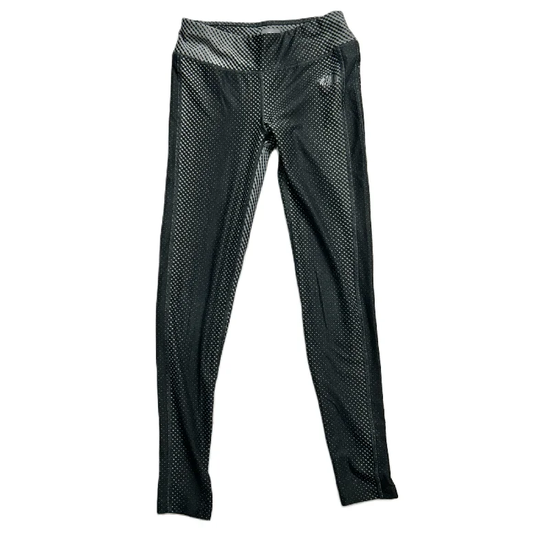 Athletic Leggings By The North Face In Black & Grey, Size: Xs