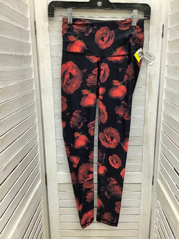 Athletic Leggings By Victorias Secret In Floral Print, Size: Xs