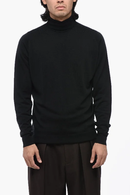 John Smedley Merinos Wool Turleneck Sweater