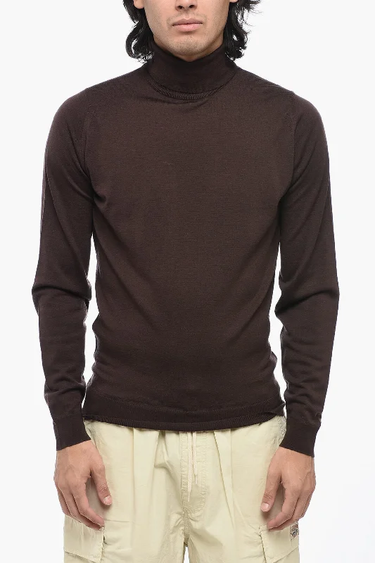 John Smedley Merinos Wool Turleneck Sweater