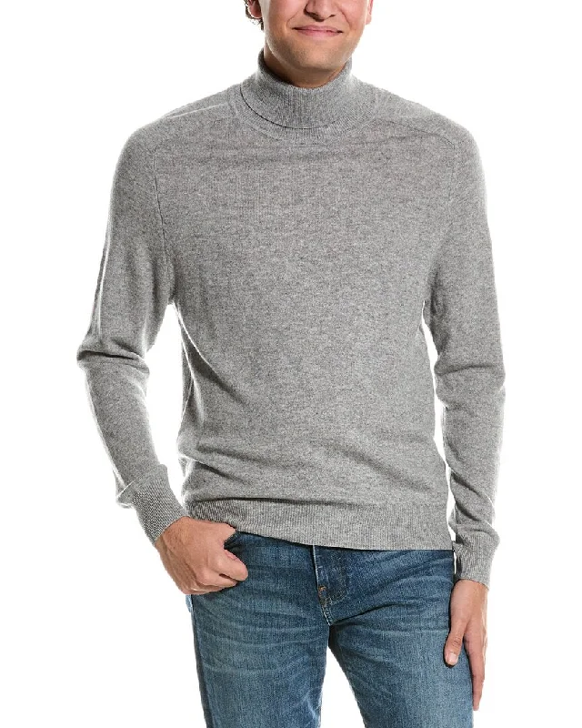 Kier+J Turtleneck Wool & Cashmere-Blend Sweater