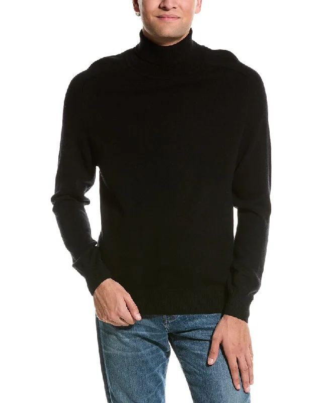 Kier + J Wool & Cashmere-Blend Turtleneck Sweater